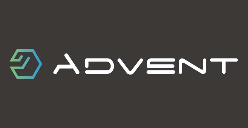 Advent logo negative